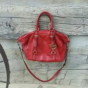 Authentic Michael Kors Red purse